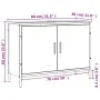 Bathroom vanity cabinet in Sonoma oak engineered wood, 80x30x60 cm. by , Dressing tables - Ref: Foro24-842452, Price: 58,13 €...