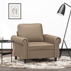 Cappuccino Farbe Kunstleder Sessel 60 cm von , Sofas - Ref: Foro24-359498, Preis: 161,26 €, Rabatt: %