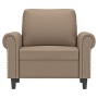 Synthetic leather armchair in cappuccino color, 60 cm. by , Sofas - Ref: Foro24-359498, Price: 161,26 €, Discount: %