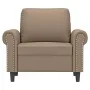 Synthetic leather armchair in cappuccino color, 60 cm. by , Sofas - Ref: Foro24-359498, Price: 158,90 €, Discount: %