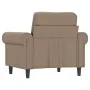 Sillón cuero sintético color capuchino 60 cm de , Sofás - Ref: Foro24-359498, Precio: 158,90 €, Descuento: %