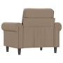 Synthetic leather armchair in cappuccino color, 60 cm. by , Sofas - Ref: Foro24-359498, Price: 161,26 €, Discount: %