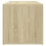 Schuhbank aus Eichensperrholz 105x35x35 cm von , Schuhregale und Schuhorganisatoren - Ref: Foro24-804466, Preis: 44,81 €, Rab...