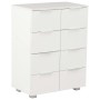 Hochglanzweißes Sideboard aus Holzwerkstoff, 60 x 35 x 80 cm von vidaXL, Schubladen - Ref: Foro24-283712, Preis: 108,56 €, Ra...