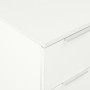 Glossy white engineered wood sideboard 60x35x80 cm by vidaXL, Drawers - Ref: Foro24-283712, Price: 108,65 €, Discount: %
