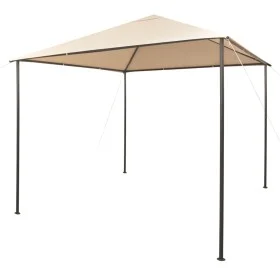 Cenador carpa 3x3 m de acero beige de , Carpas y cenadores - Ref: Foro24-43172, Precio: 132,19 €, Descuento: %