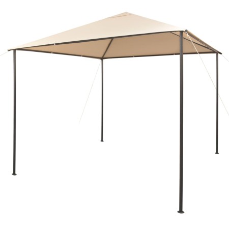 Cenador carpa 3x3 m de acero beige de , Carpas y cenadores - Ref: Foro24-43172, Precio: 133,72 €, Descuento: %
