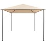 Cenador carpa 3x3 m de acero beige de , Carpas y cenadores - Ref: Foro24-43172, Precio: 133,72 €, Descuento: %