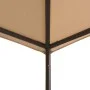 Cenador carpa 3x3 m de acero beige de , Carpas y cenadores - Ref: Foro24-43172, Precio: 132,19 €, Descuento: %