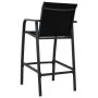 Gartenhochstühle 4 Einheiten aus schwarzem Textilene von , Gartenstühle - Ref: Foro24-48117, Preis: 318,57 €, Rabatt: %