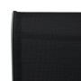 Sillas altas de jardín 4 unidades textilene negro de , Sillas de jardín - Ref: Foro24-48117, Precio: 288,42 €