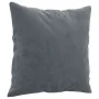 Dark gray velvet 2-piece sofa set with cushions by , Sofas - Ref: Foro24-3202231, Price: 502,82 €, Discount: %