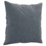 Zweiteilige Sofagarnitur aus dunkelgrauem Samt mit Kissen von , Sofas - Ref: Foro24-3202271, Preis: 563,33 €, Rabatt: %