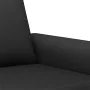 3-piece black velvet sofa set with cushions by , Sofas - Ref: Foro24-3202265, Price: 615,07 €, Discount: %
