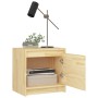 Nachttische 2 Stück aus massivem Kiefernholz 40x30,5x40 cm von , Nachttische - Ref: Foro24-808114, Preis: 55,58 €, Rabatt: %