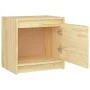 Mesitas de noche 2 uds madera maciza de pino 40x30,5x40 cm de , Mesitas de noche - Ref: Foro24-808114, Precio: 54,87 €, Descu...