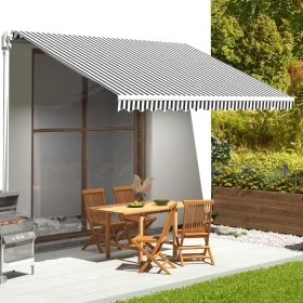 Ersatzstoff für anthrazitgraue und weiße Markise 4,5 x 3,5 m von , Markisen - Ref: Foro24-311990, Preis: 67,08 €, Rabatt: %