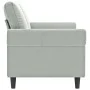 Sofá de 2 plazas de terciopelo gris claro 140 cm de , Sofás - Ref: Foro24-359529, Precio: 192,09 €, Descuento: %