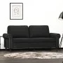 2-Sitzer-Sofa aus schwarzem Samt, 140 cm von , Sofas - Ref: Foro24-359534, Preis: 222,70 €, Rabatt: %