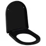 Black Quick Release Soft Close Toilet Lid by vidaXL, Toilet and bidet seats - Ref: Foro24-145022, Price: 26,92 €, Discount: %