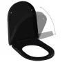 Black Quick Release Soft Close Toilet Lid by vidaXL, Toilet and bidet seats - Ref: Foro24-145022, Price: 26,92 €, Discount: %