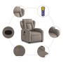 Sillón reclinable de masaje elevable tela gris taupé de , Sillones - Ref: Foro24-3204502, Precio: 289,46 €, Descuento: %
