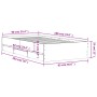 Cama con cajones madera de ingeniería negro 90x190 cm de , Camas y somieres - Ref: Foro24-3207323, Precio: 133,25 €, Descuent...