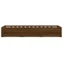 Cama con cajones madera de ingeniería marrón roble 75x190 cm de , Camas y somieres - Ref: Foro24-3207335, Precio: 128,19 €, D...