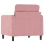 Rosa Samtsessel 60 cm von , Sofas - Ref: Foro24-359425, Preis: 170,63 €, Rabatt: %