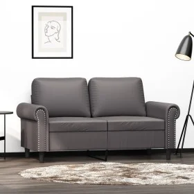 Graues 2-Sitzer-Sofa aus Kunstleder, 120 cm von , Sofas - Ref: Foro24-359501, Preis: 226,97 €, Rabatt: %