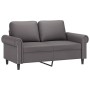 Graues 2-Sitzer-Sofa aus Kunstleder, 120 cm von , Sofas - Ref: Foro24-359501, Preis: 231,87 €, Rabatt: %