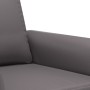 Graues 2-Sitzer-Sofa aus Kunstleder, 120 cm von , Sofas - Ref: Foro24-359501, Preis: 231,87 €, Rabatt: %