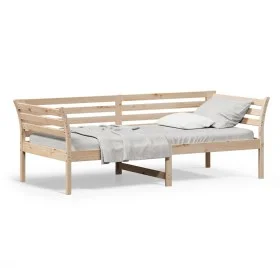Schlafsofa aus massivem Kiefernholz, 80 x 200 cm von , Betten und Lattenroste - Ref: Foro24-842866, Preis: 106,37 €, Rabatt: %