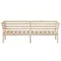 Sofá cama de madera maciza de pino 80x200 cm de , Camas y somieres - Ref: Foro24-842866, Precio: 106,37 €, Descuento: %