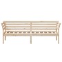 Sofá cama de madera maciza de pino 80x200 cm de , Camas y somieres - Ref: Foro24-842866, Precio: 107,40 €, Descuento: %