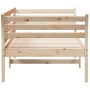 Sofá cama de madera maciza de pino 80x200 cm de , Camas y somieres - Ref: Foro24-842866, Precio: 107,40 €, Descuento: %