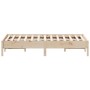 Solid pine wood bed frame 160x200 cm by , Beds and slatted bases - Ref: Foro24-842690, Price: 108,00 €, Discount: %