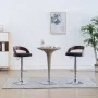 Küchenhocker, 2 Stück, dunkelgraues Gewebe und gebogene Holzbeine. von vidaXL, Küchenhocker - Ref: Foro24-283146, Preis: 216,...