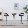 Küchenhocker, 2 Stück, dunkelgraues Gewebe und gebogene Holzbeine. von vidaXL, Küchenhocker - Ref: Foro24-283146, Preis: 220,...