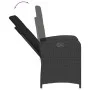 7-teiliges Garten-Essset und schwarze Kissen aus synthetischem Rattan von , Gartensets - Ref: Foro24-3212315, Preis: 798,50 €...