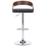 Küchenhocker, 2 Stück, dunkelgraues Gewebe und gebogene Holzbeine. von vidaXL, Küchenhocker - Ref: Foro24-283146, Preis: 220,...