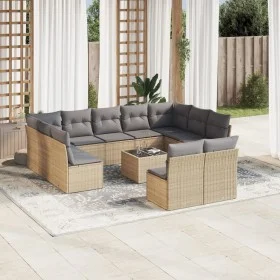 12-piece garden sofa set and brown synthetic rattan cushions by , Garden sets - Ref: Foro24-3250198, Price: 715,47 €, Discoun...