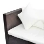 4-piece garden furniture set and brown synthetic rattan cushions by , Garden sets - Ref: Foro24-42988, Price: 571,18 €, Disco...