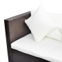 4-teiliges Gartenmöbel-Set und braune synthetische Rattankissen von , Gartensets - Ref: Foro24-42988, Preis: 577,55 €, Rabatt: %