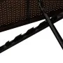 Lounger with cushion and brown synthetic rattan coffee table by , Loungers - Ref: Foro24-317112, Price: 209,02 €, Discount: %