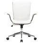 Silla de oficina giratoria cuero sintético madera curva blanco de vidaXL, Sillas de oficina - Ref: Foro24-283133, Precio: 119...