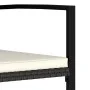 Sillas de comedor de jardín 4 unidades ratán sintético negro de , Sillas de jardín - Ref: Foro24-317171, Precio: 135,56 €, De...