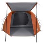 Tienda de camping con túnel 4 personas impermeable gris naranja de , Tiendas de campaña - Ref: Foro24-94399, Precio: 150,63 €...