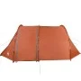 Camping tent with tunnel 4 people waterproof gray orange by , tents - Ref: Foro24-94399, Price: 153,62 €, Discount: %