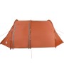 Tienda de camping con túnel 4 personas impermeable gris naranja de , Tiendas de campaña - Ref: Foro24-94399, Precio: 150,63 €...